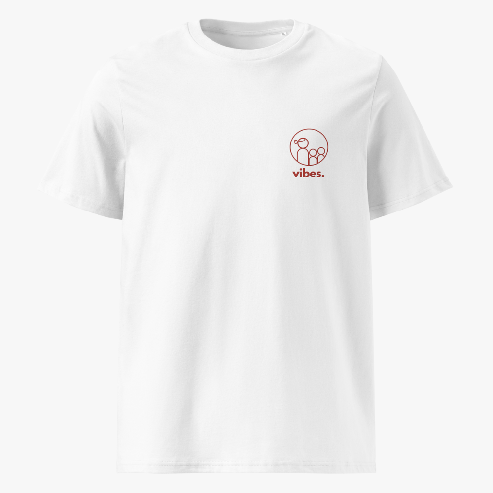 Bio-Baumwoll T-Shirt "FAMILY VIBES" - Mama & 2 Kids - | bestickt | unisex