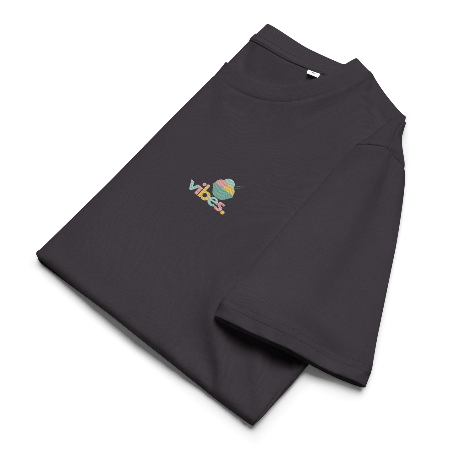 Bio-Baumwoll T-Shirt "EIS VIBES" | bestickt