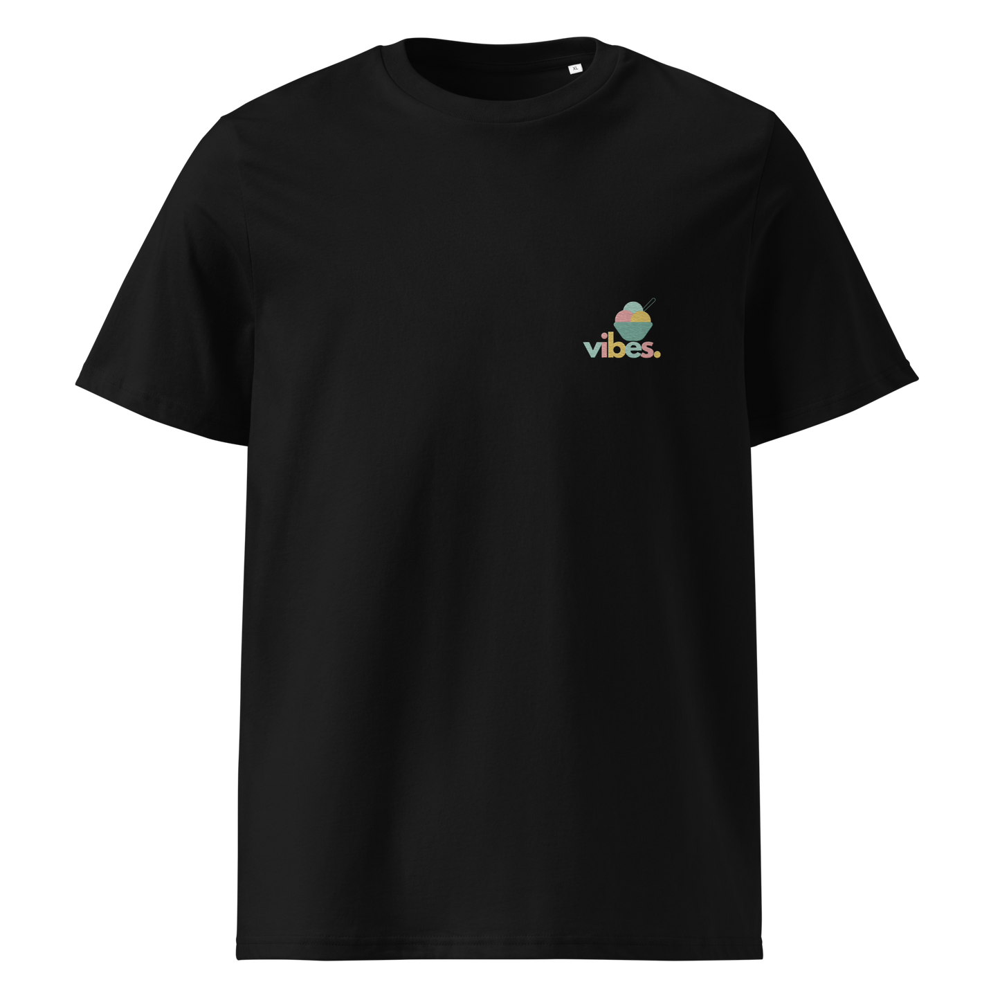 Bio-Baumwoll T-Shirt "EIS VIBES" | bestickt