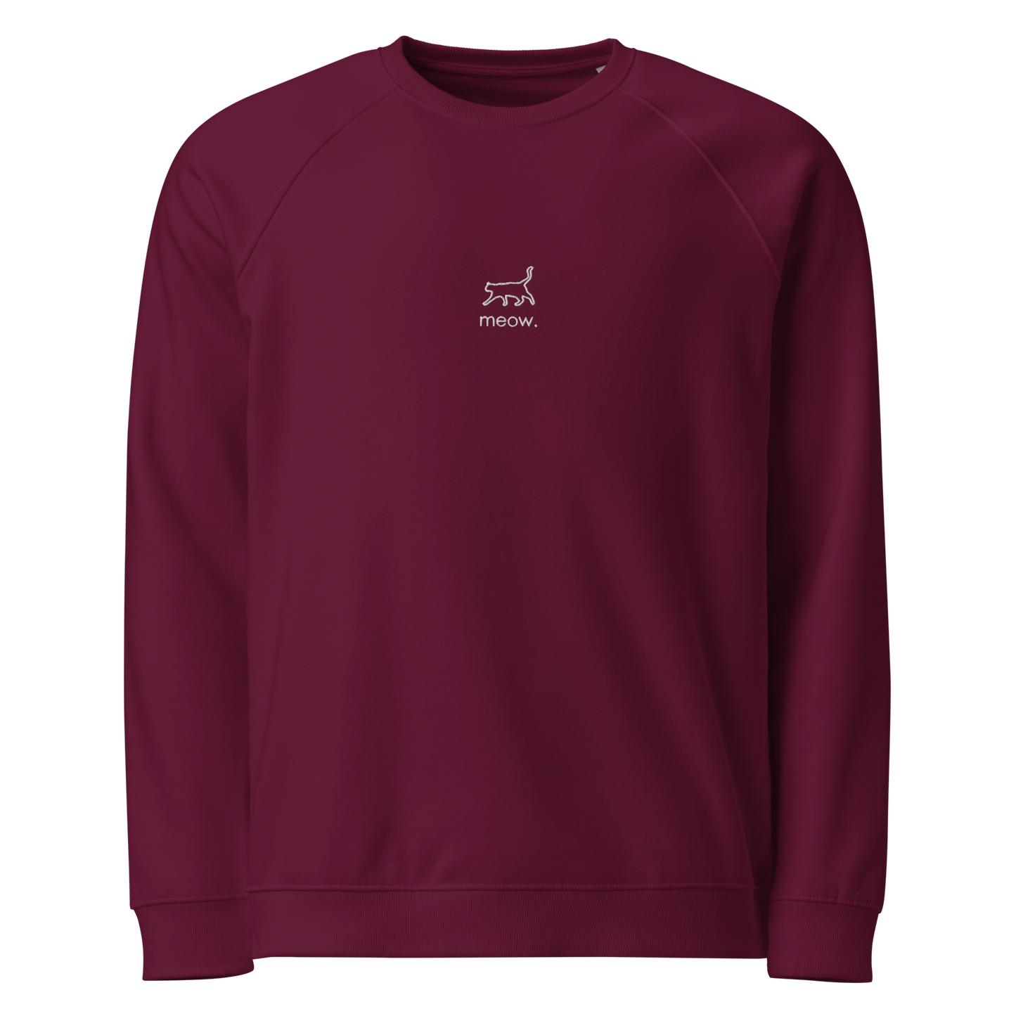 BIO-Sweatshirt "CAT VIBES" | bestickt