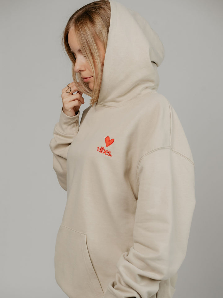 "LOVE VIBES" Hoodie Oversized | urban edition
