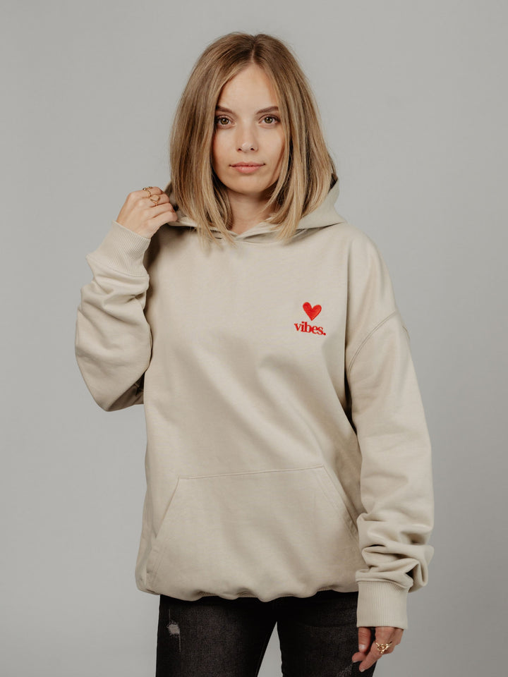 "LOVE VIBES" Hoodie Oversized | urban edition