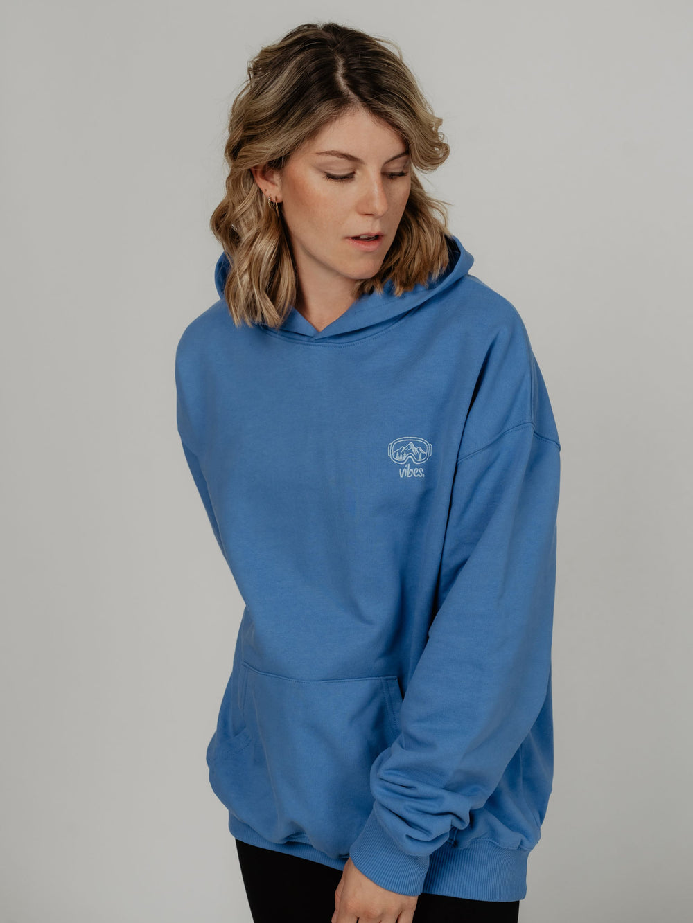 "POWDER VIBES" Hoodie Oversized | urban edition