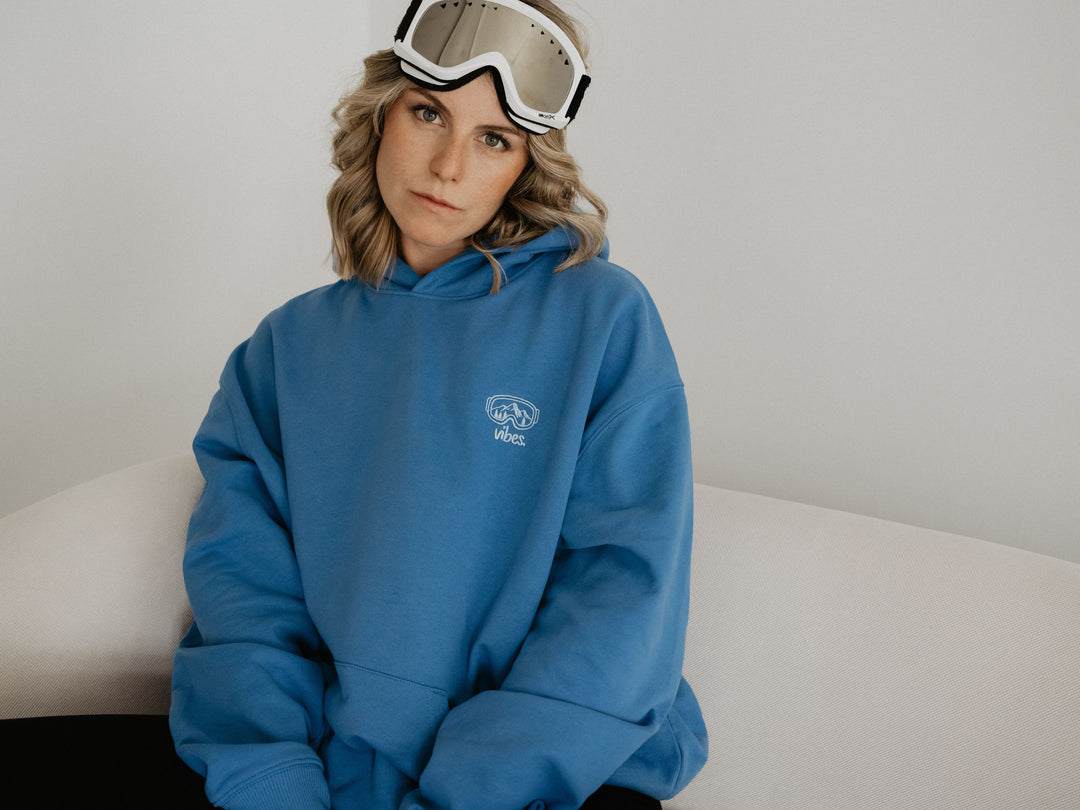 "POWDER VIBES" Hoodie Oversized | urban edition