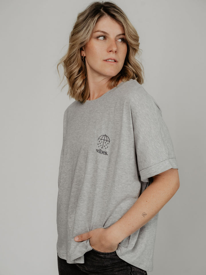 "RAIN VIBES" T-Shirt Oversized