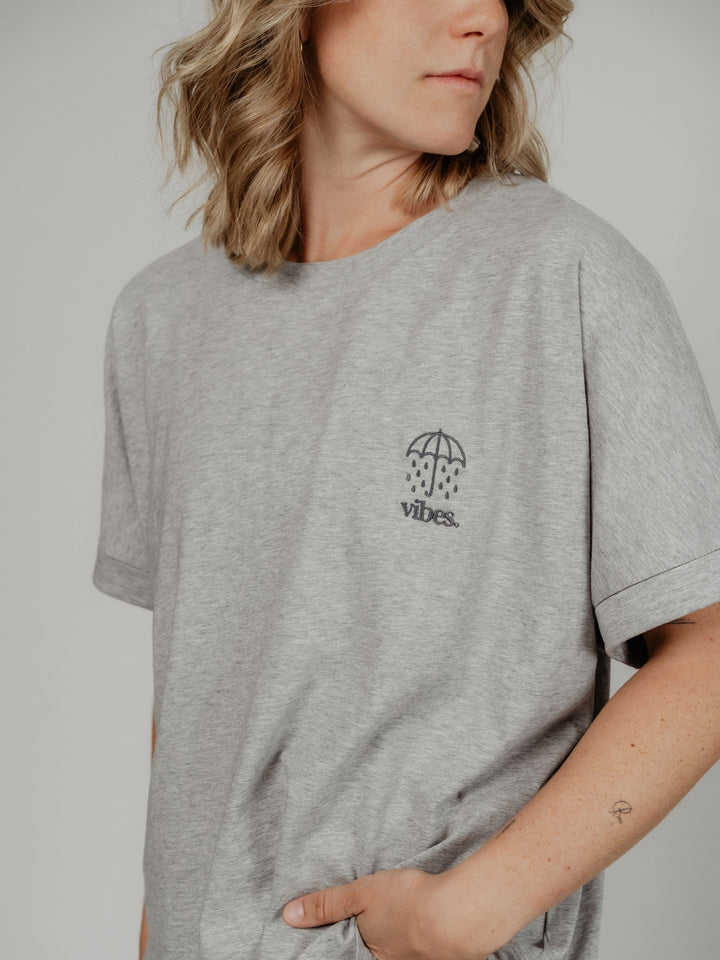 "RAIN VIBES" T-Shirt Oversized