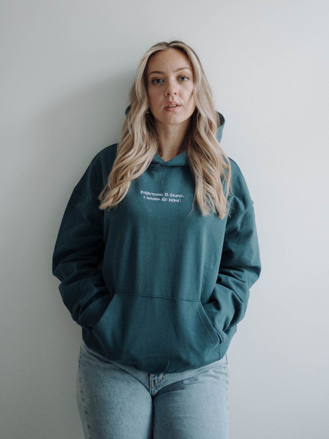 "EVERYTHING IS STUPID" Hoodie Oversized | Urban Edition