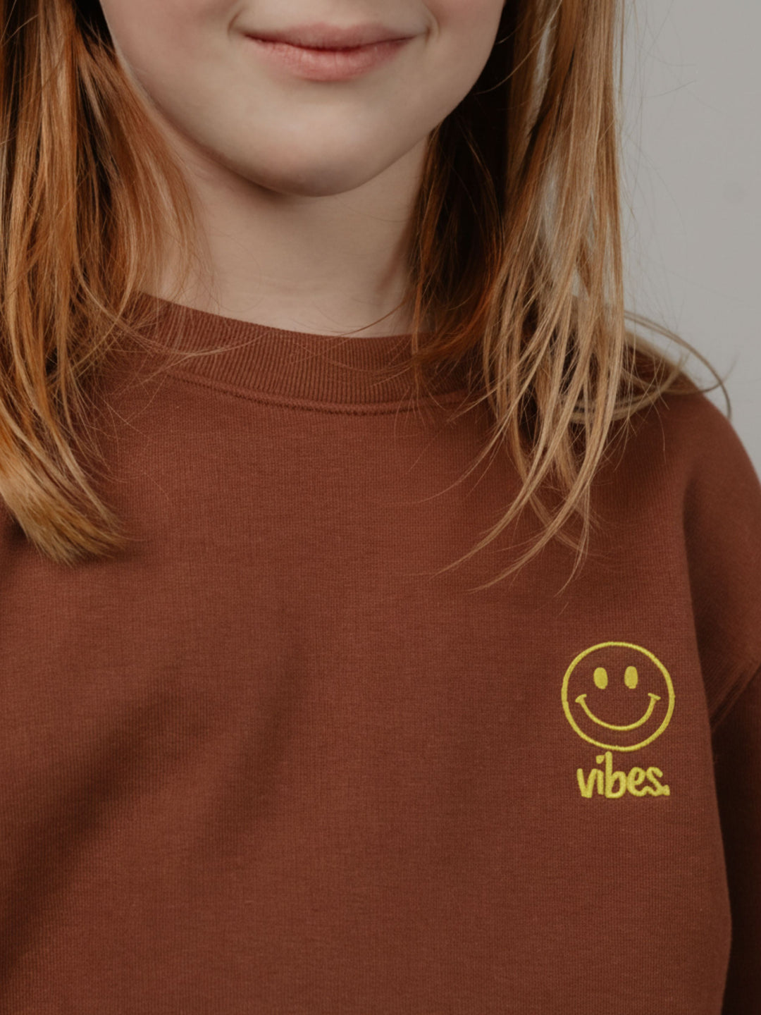 "HAPPY VIBES" Sweater Kids