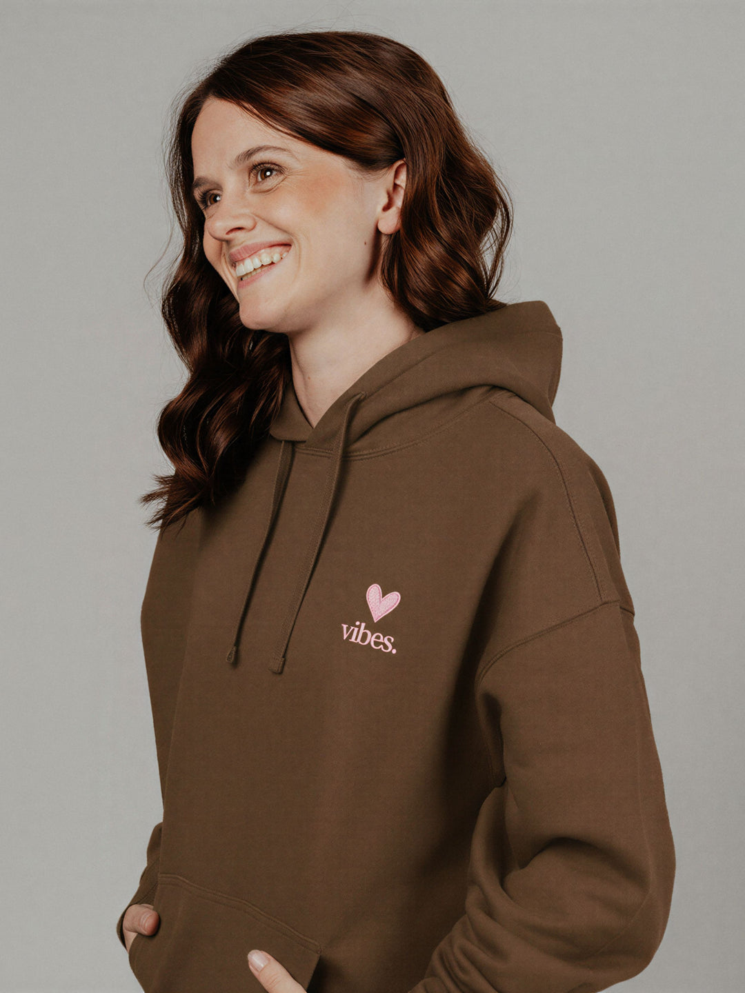 "LOVE VIBES" Hoodie Oversized | comfy edition