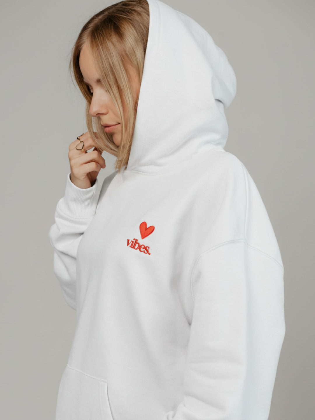 "LOVE VIBES" Hoodie Oversized | urban edition
