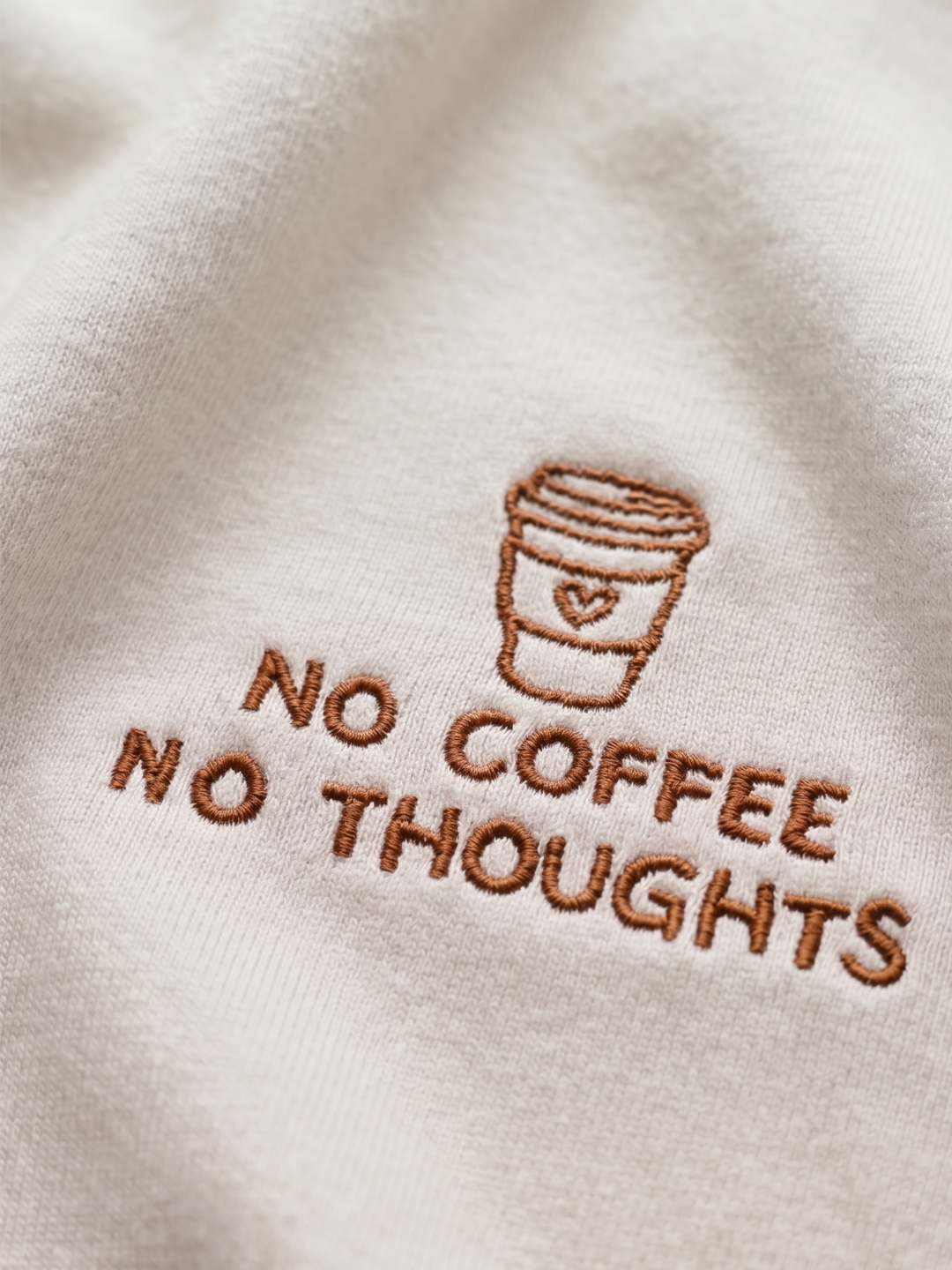 NO COFFEE NO THOUGHTS Unisex Shirt
