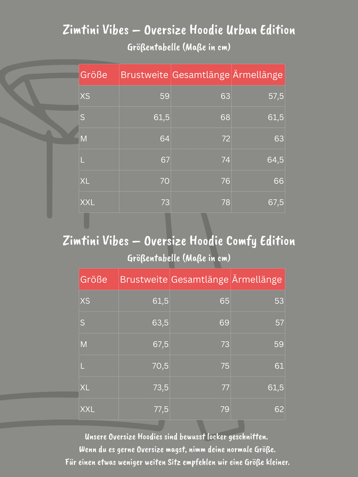 "LOVE VIBES" Hoodie Oversized | urban edition