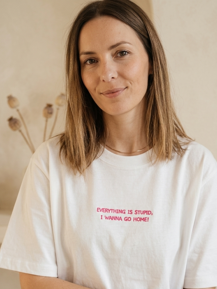 EVERYTHING IS STUPID Unisex Shirt Neon Edition