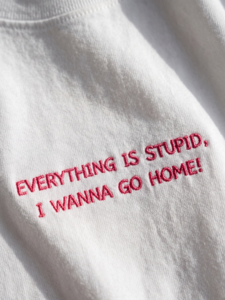EVERYTHING IS STUPID Unisex Shirt Neon Edition