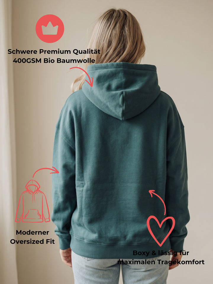 EVERYTHING IS STUPID Unisex Oversized Hoodie