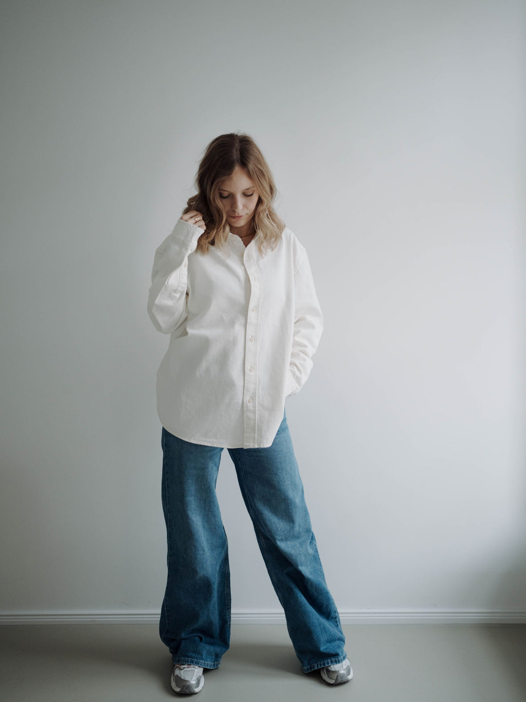 "HAPPY VIBES" RELAXED TWILL HEMD NEON EDITION