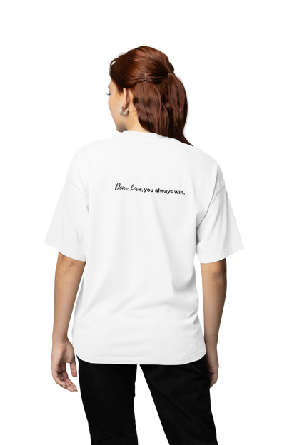 Bio-Baumwoll T-Shirt "DEAR LOVE"