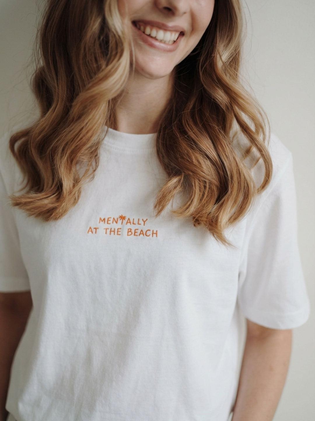 "MENTALLY AT THE BEACH" SHIRT