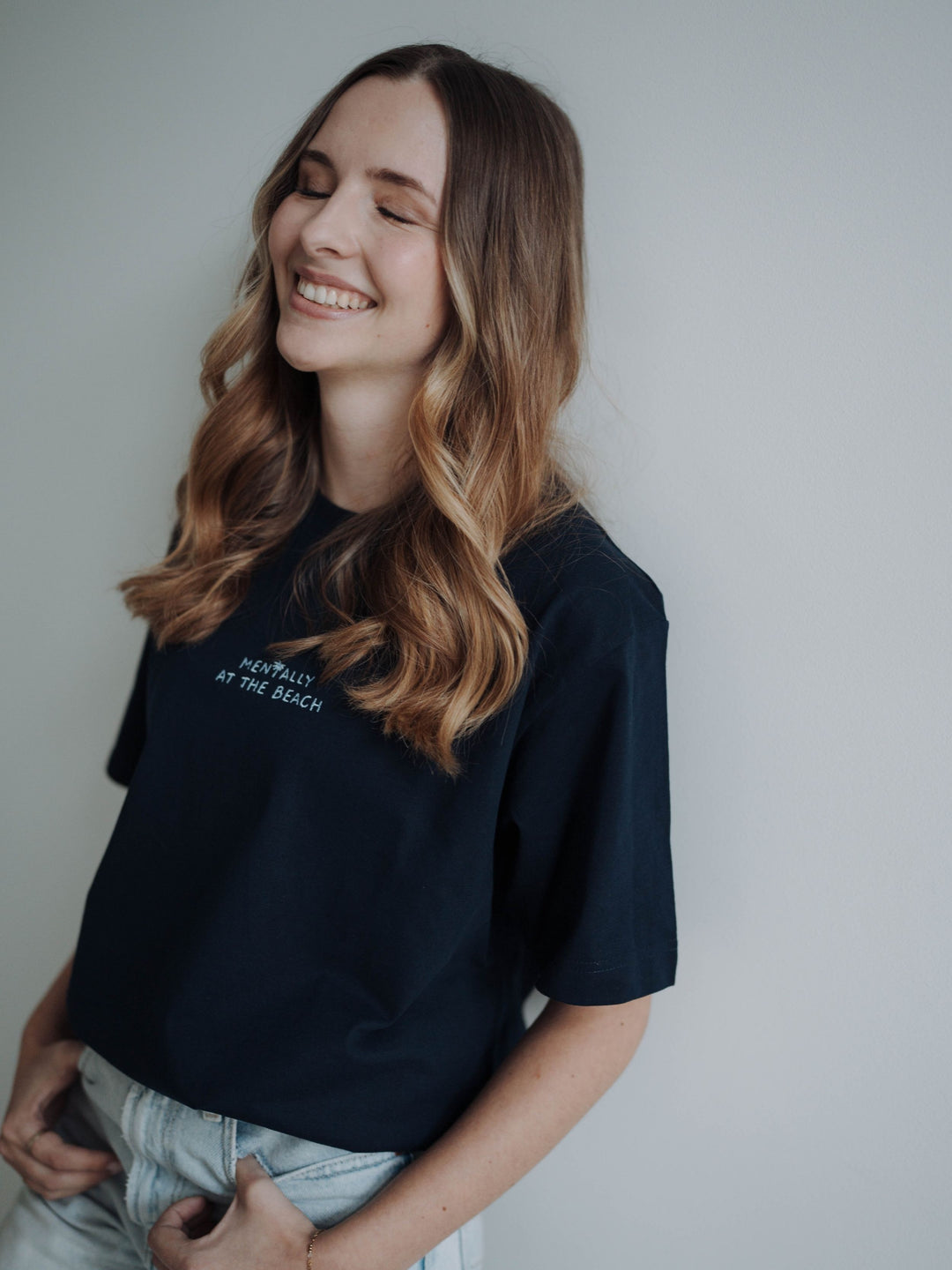 "MENTALLY AT THE BEACH" SHIRT