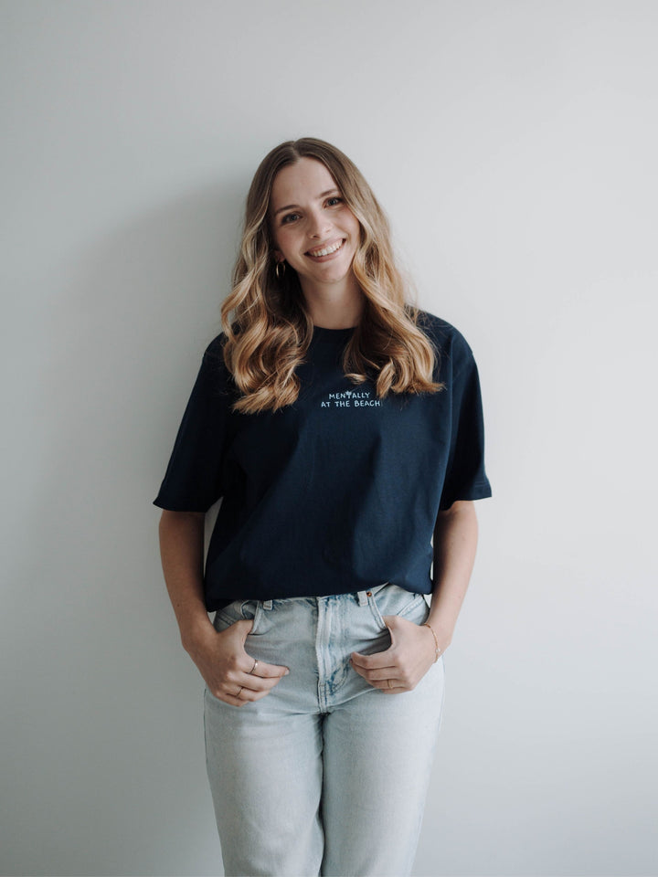 "MENTALLY AT THE BEACH" SHIRT