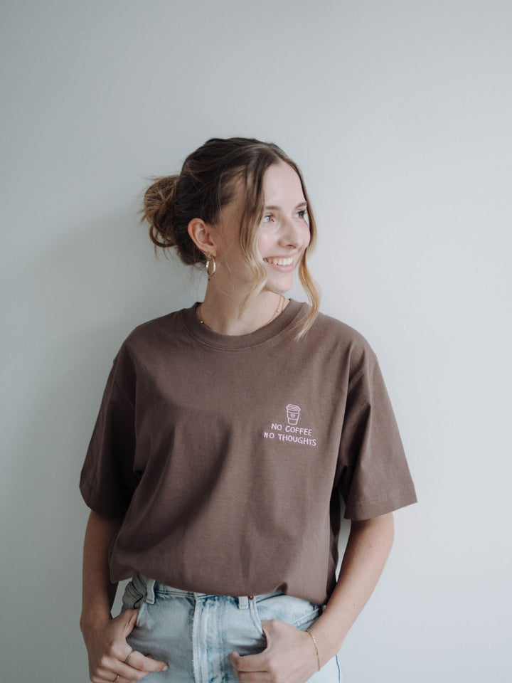 "NO COFFEE NO THOUGHTS" SHIRT