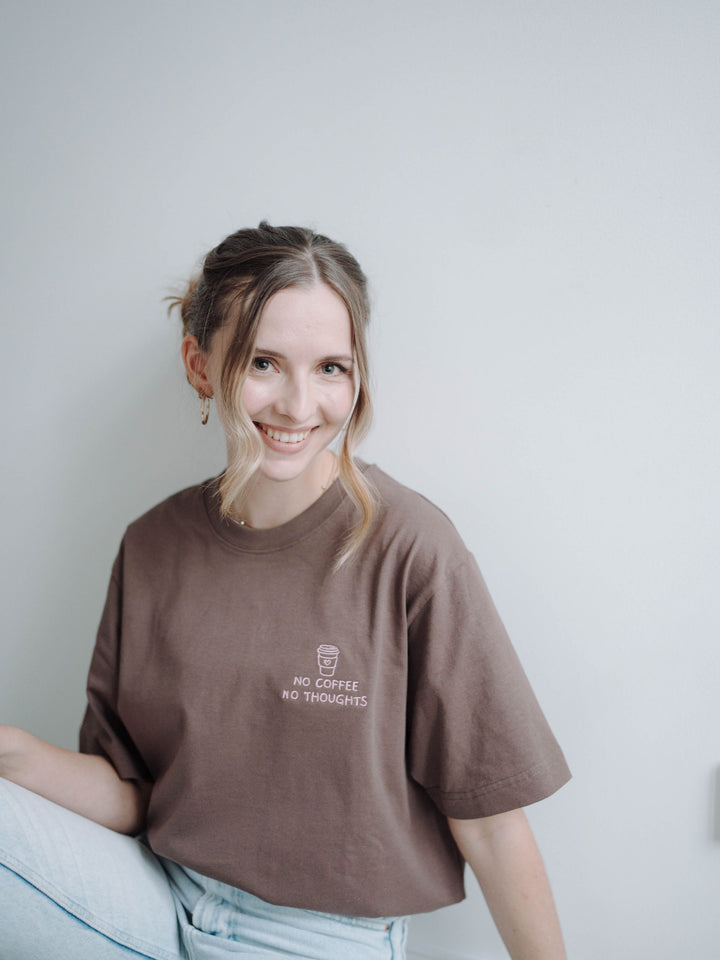 "NO COFFEE NO THOUGHTS" SHIRT