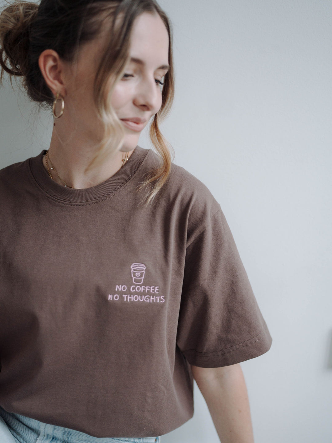 "NO COFFEE NO THOUGHTS" SHIRT