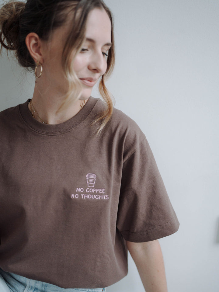 "NO COFFEE NO THOUGHTS" SHIRT