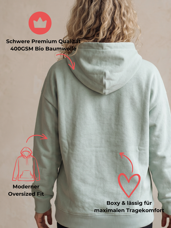 NOT TODAY Unisex Oversized Hoodie