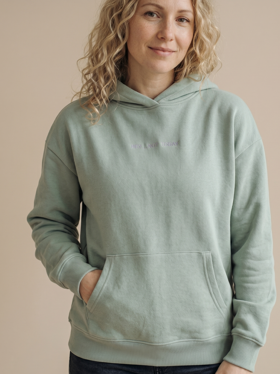 NOT TODAY Unisex Oversized Hoodie
