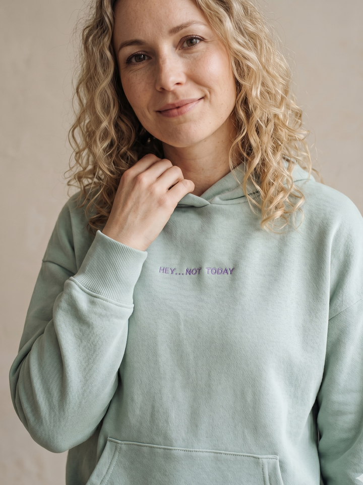 NOT TODAY Unisex Oversized Hoodie