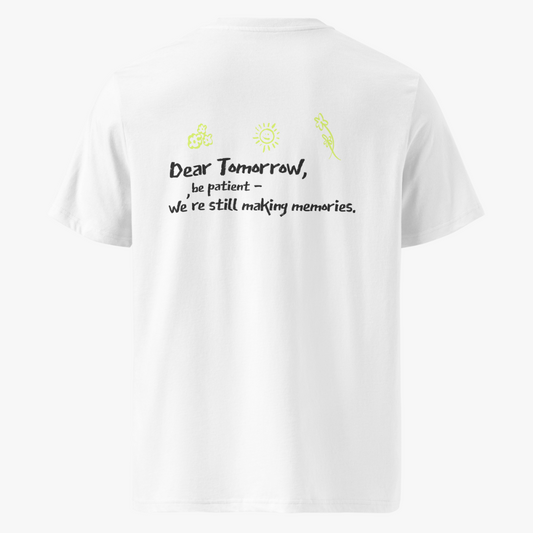 Bio-Baumwoll T-Shirt "DEAR TOMORROW" | unisex