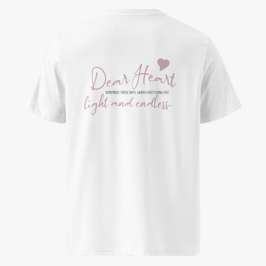 Bio-Baumwoll T-Shirt "DEAR HEART" | unisex