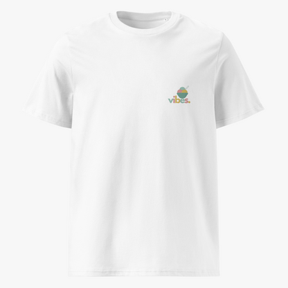 Bio-Baumwoll T-Shirt "EIS VIBES" | bestickt | unisex
