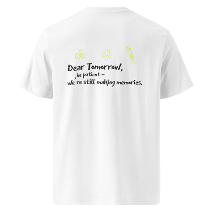 Bio-Baumwoll T-Shirt "DEAR TOMORROW"