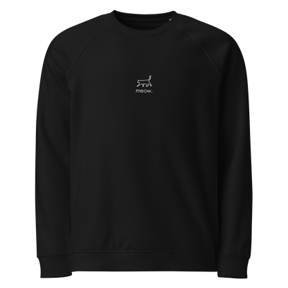 BIO-Sweatshirt "CAT VIBES" | bestickt