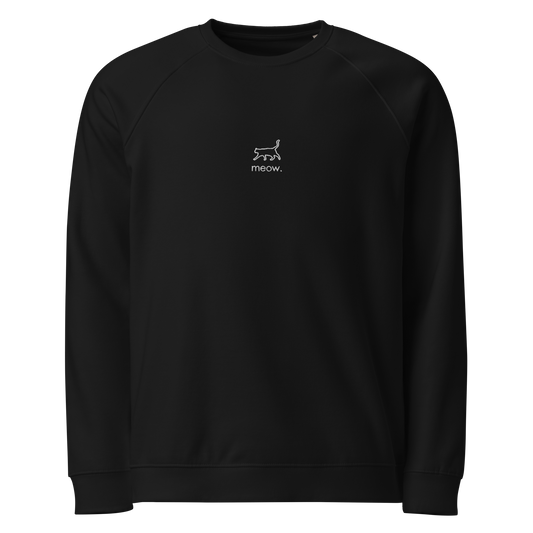 BIO-Sweatshirt "CAT VIBES" | bestickt
