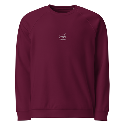 BIO-Sweatshirt "CAT VIBES" | bestickt