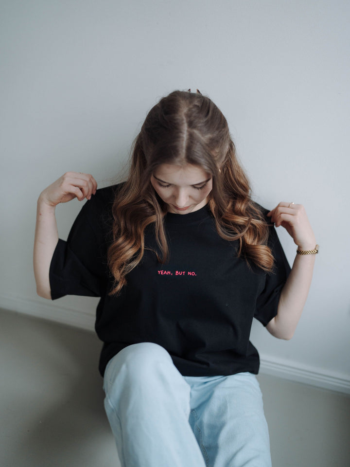 "YEAH,BUT NO" SHIRT NEON-EDITION