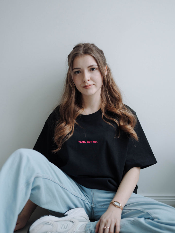 "YEAH,BUT NO" SHIRT NEON-EDITION