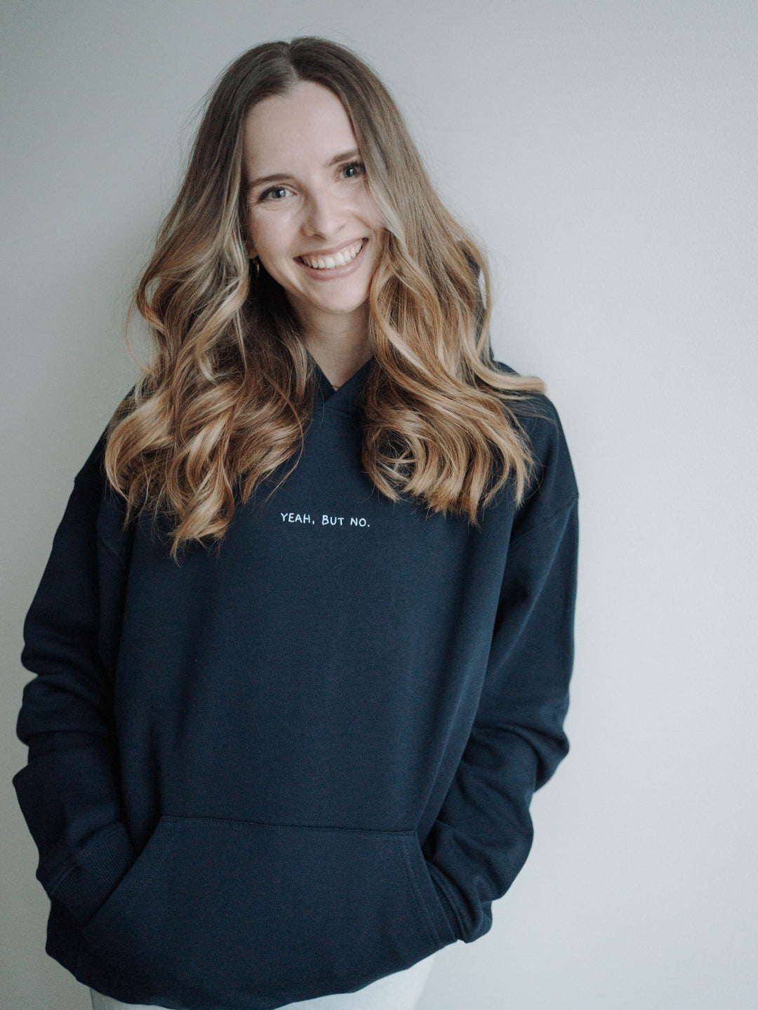 "YEAH BUT NO" Hoodie Oversized | urban edition