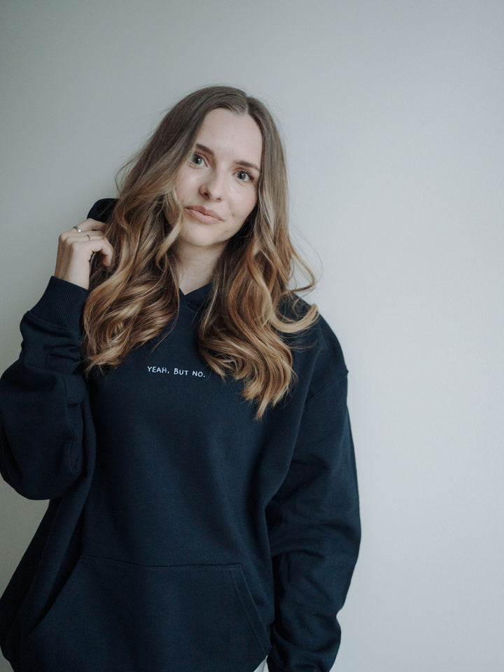 "YEAH BUT NO" Hoodie Oversized | urban edition